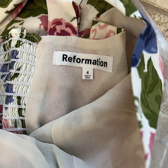 🥳🥳SALE🥳🥳Reformation Niara Dress in Donna - Picture 5 of 13